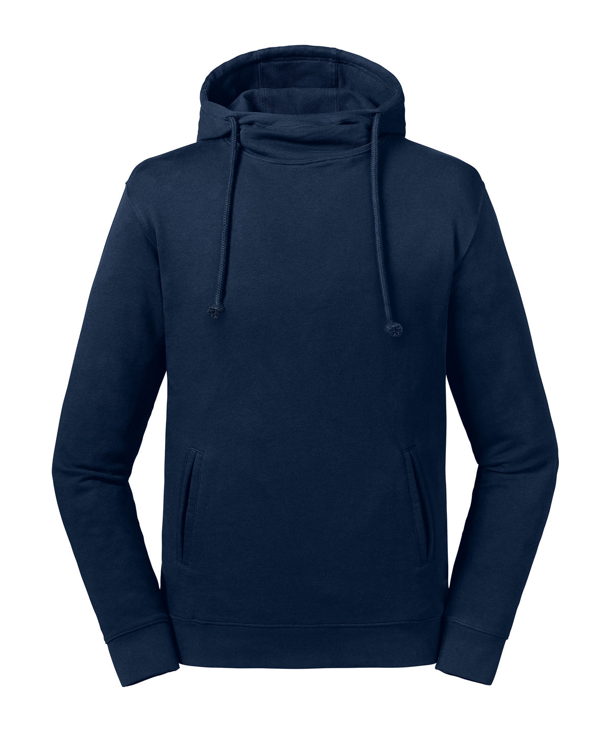 J209M Pure organic high collar hooded sweatshirt