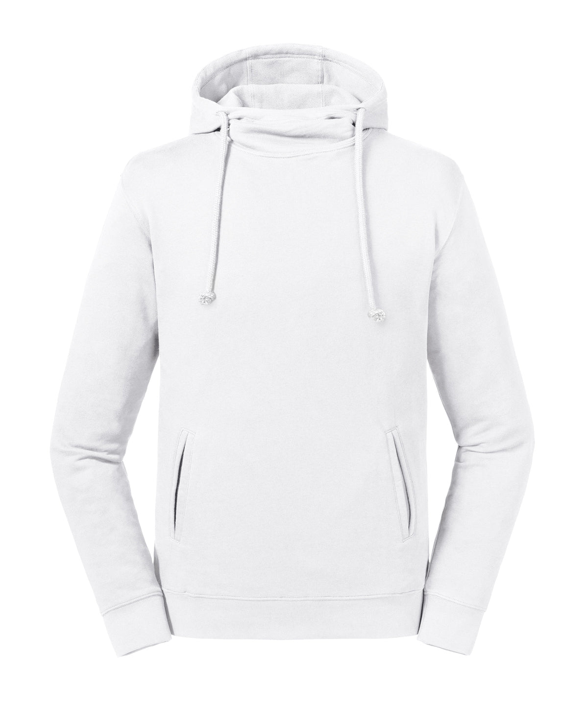 J209M Pure organic high collar hooded sweatshirt