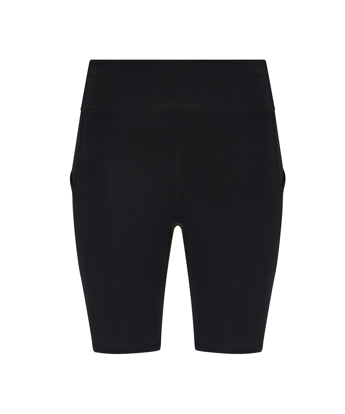 Jet Black - Womens recycled tech shorts