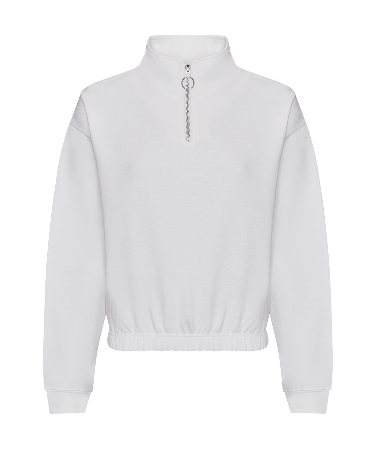 Women's cropped ¼-zip sweatshirt