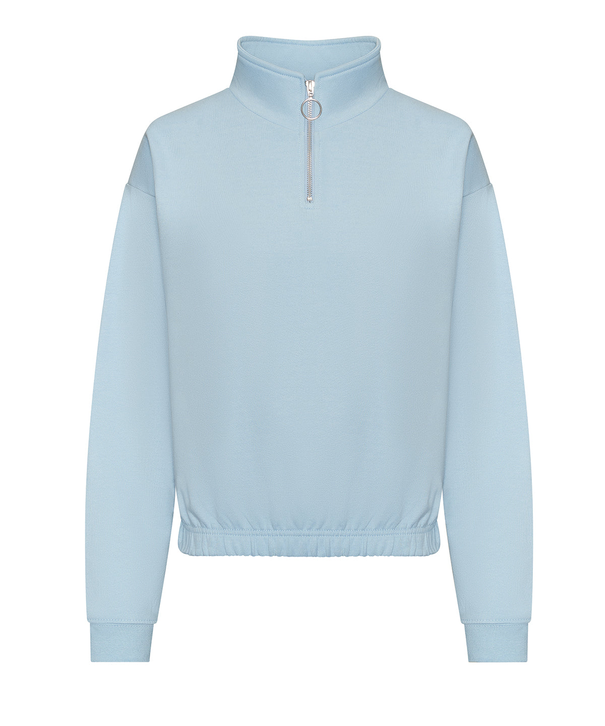 Women's cropped ¼-zip sweatshirt