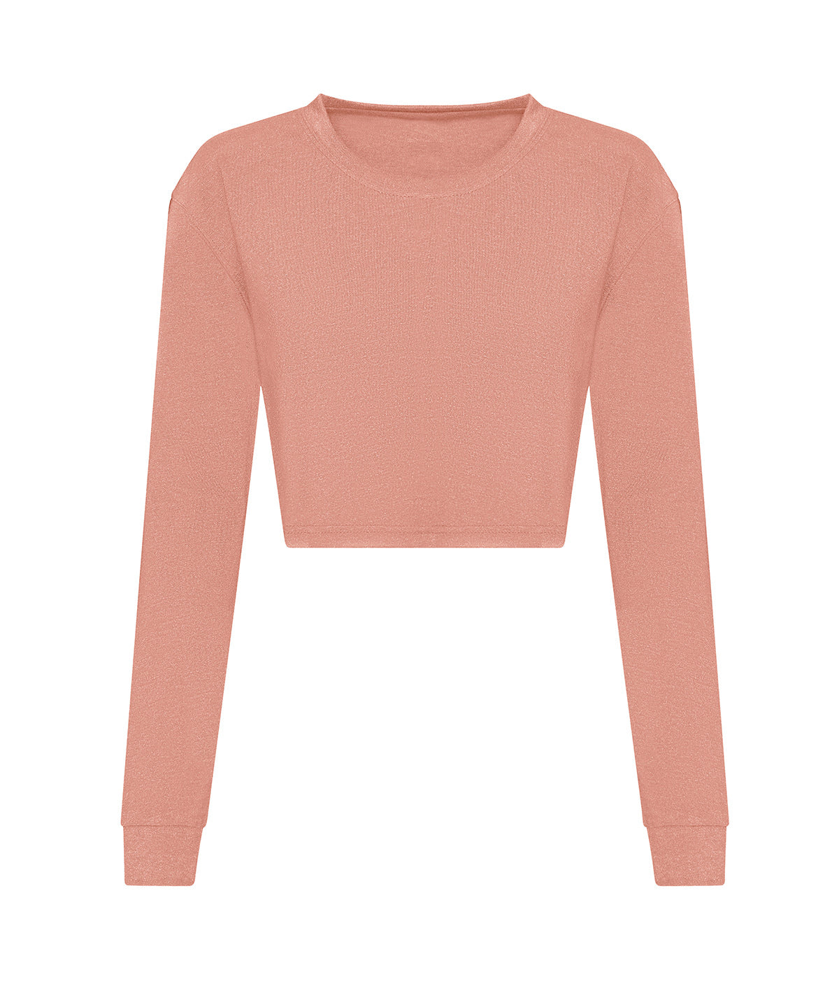 JT016  Women's long sleeve cropped T