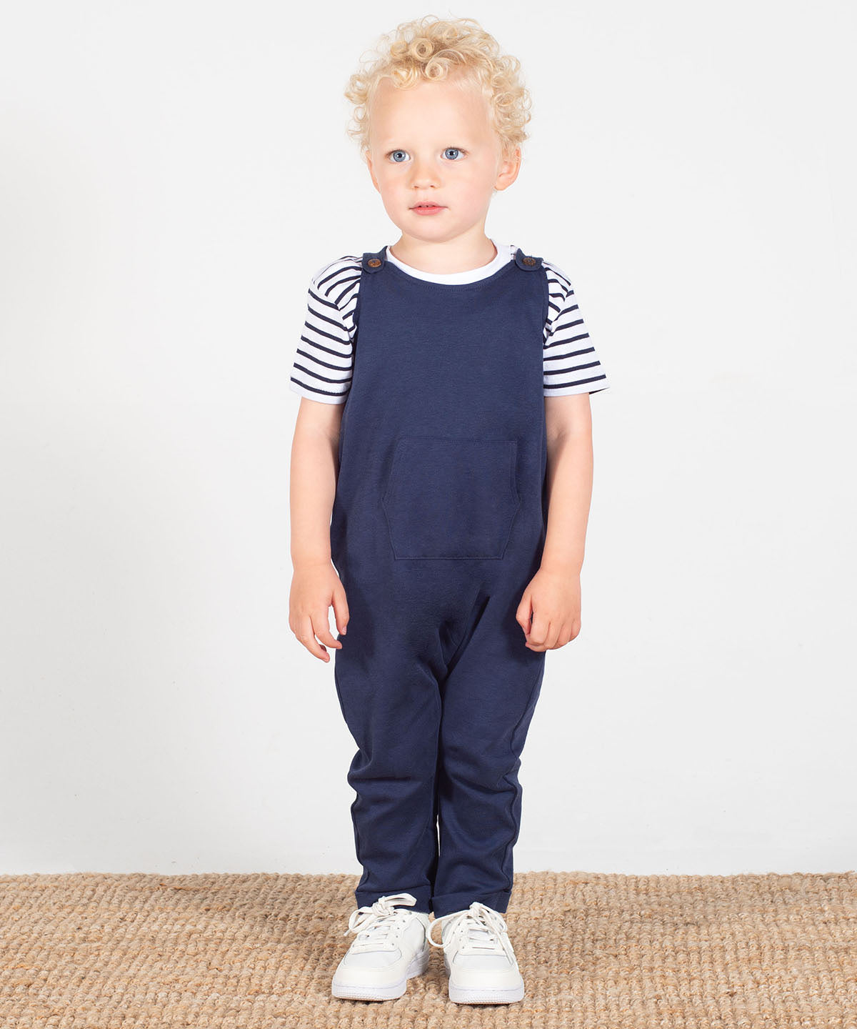 LW651 Organic cotton dungaree