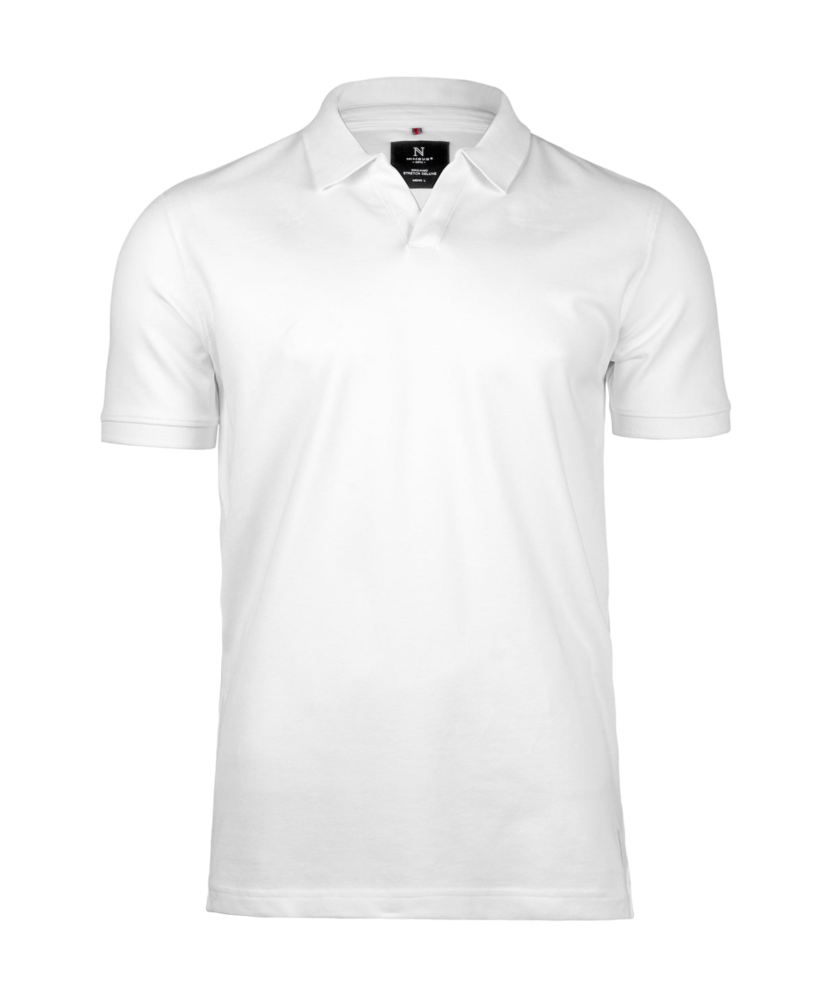 N107M Harvard v-neck – stretch deluxe polo