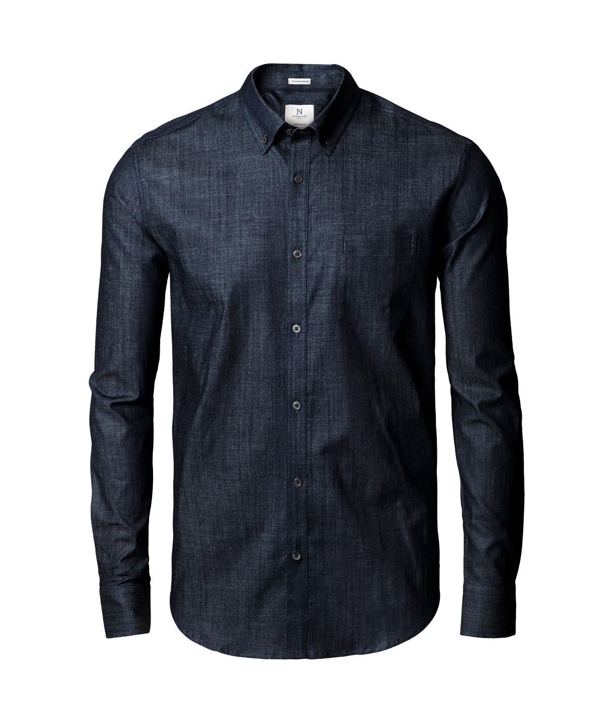 N108M  Torrance modern fit – raw and stylish denim shirt
