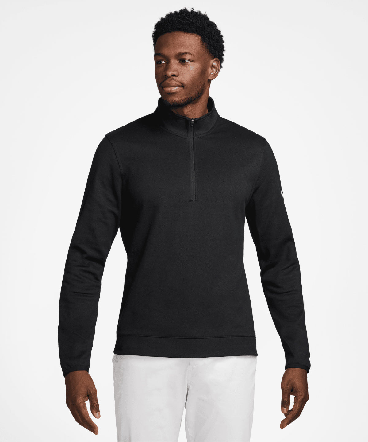NK172 Nike Tour half-zip piqué top