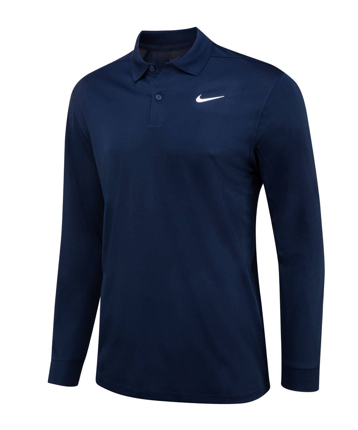 NK354 Nike Dri-FIT Victory solid long sleeve polo