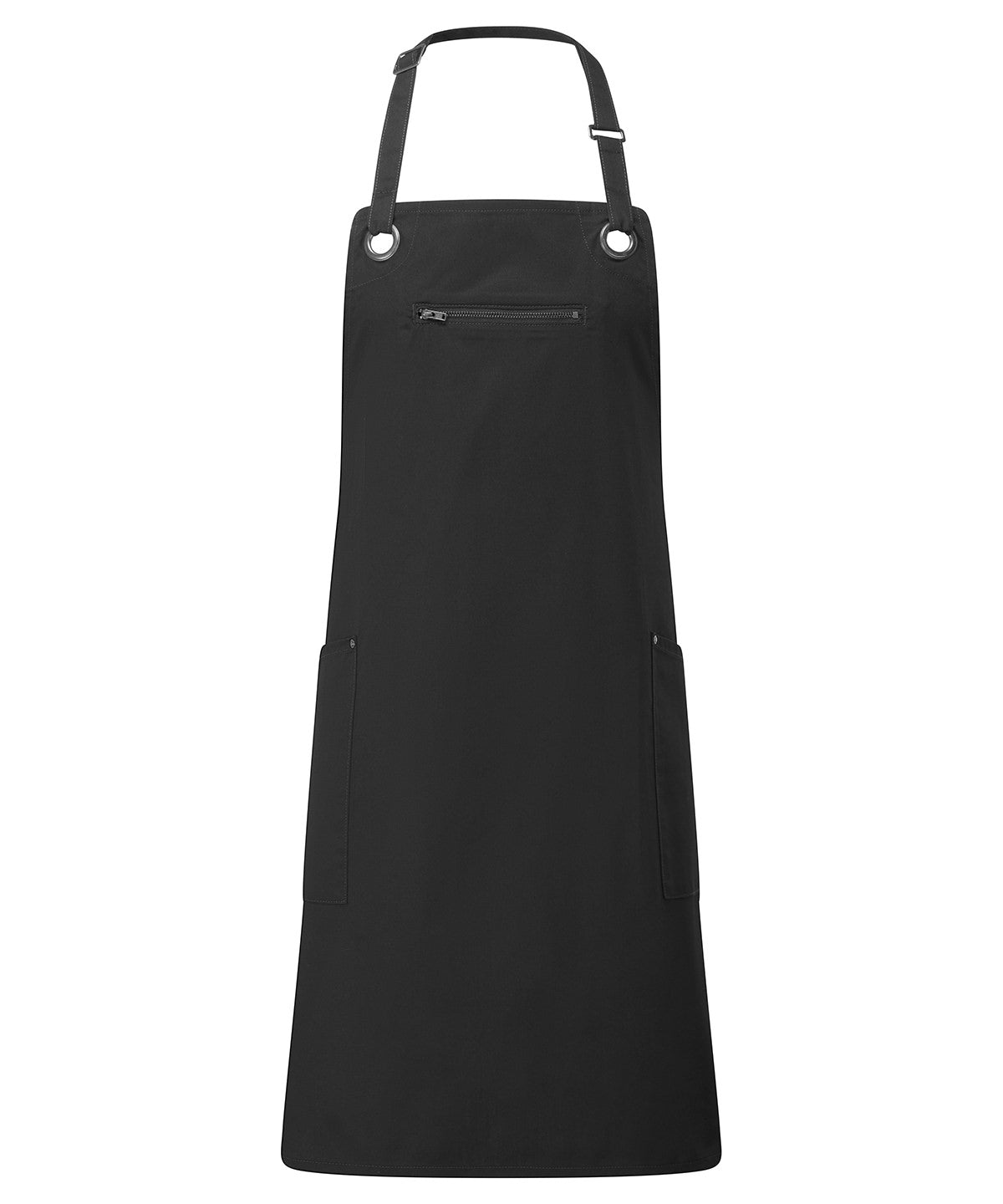 PR121‘Barley’ Contrast Stitch Bib Apron