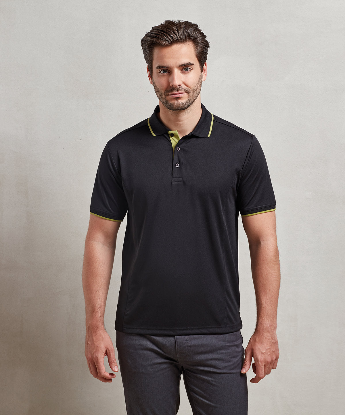 PR618 Contrast Coolchecker® polo
