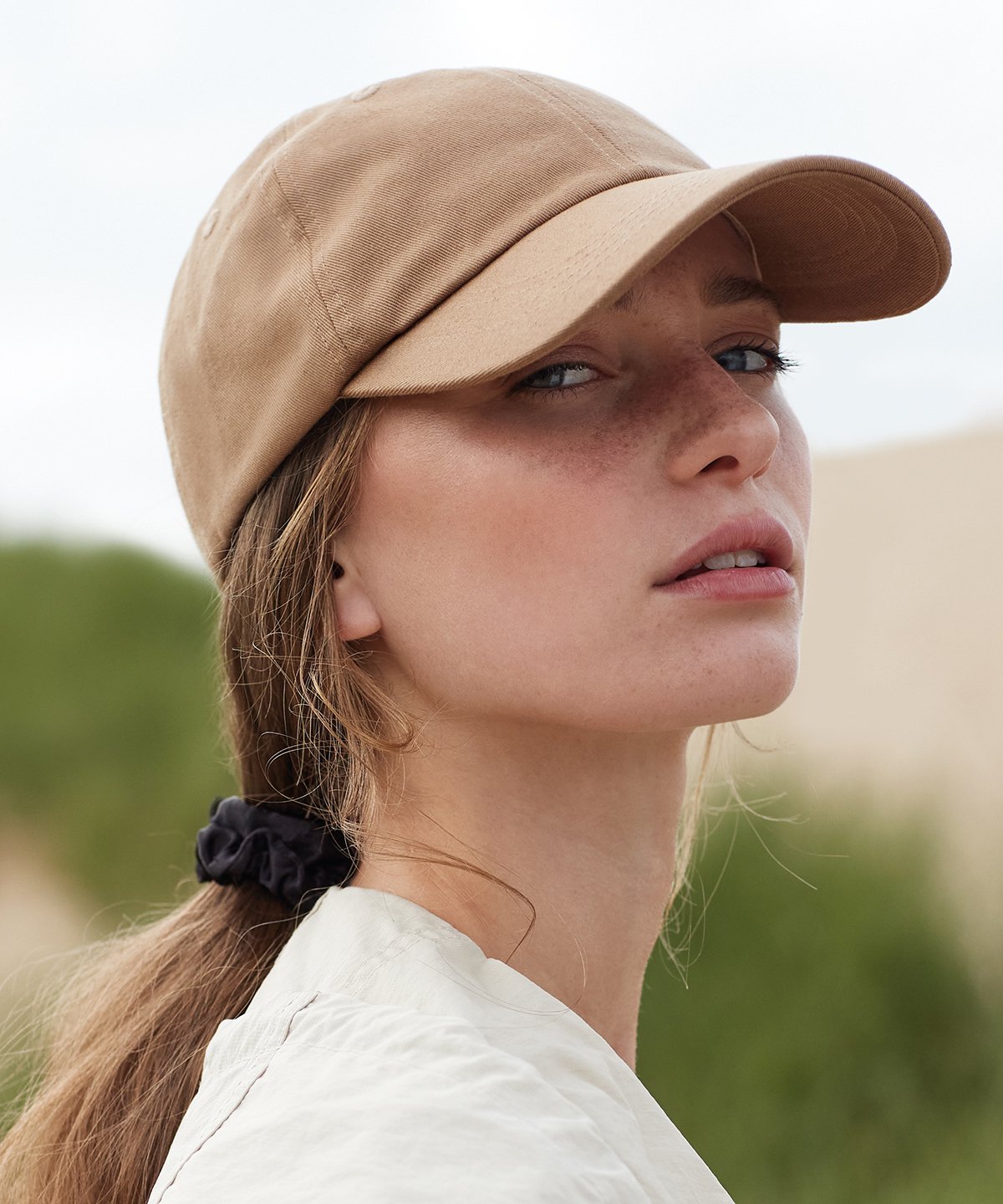 B652N Organic cotton 6-panel dad cap