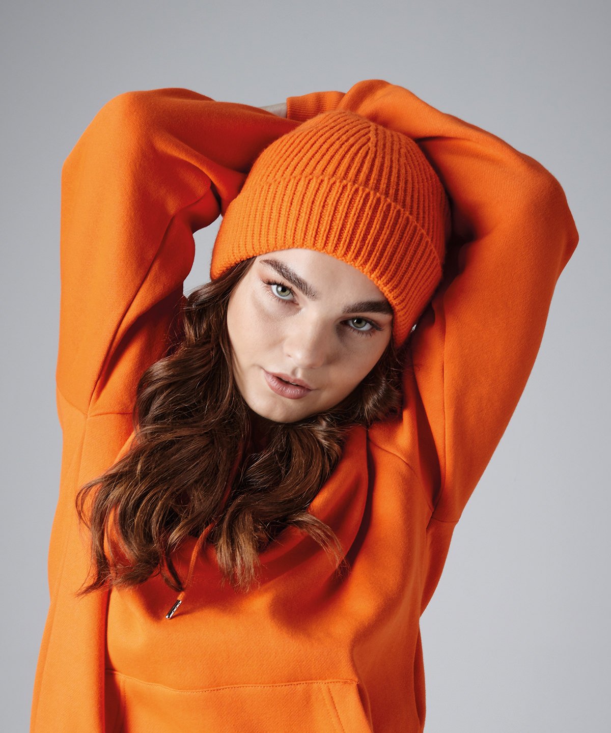 BC380 Engineered knit ribbed beanie