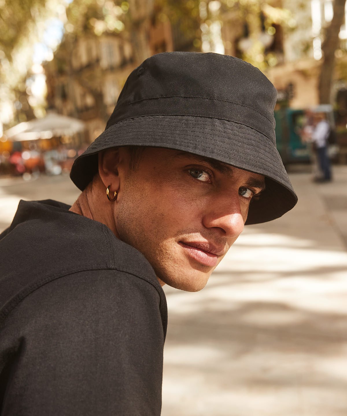 BC84R Recycled polyester bucket hat