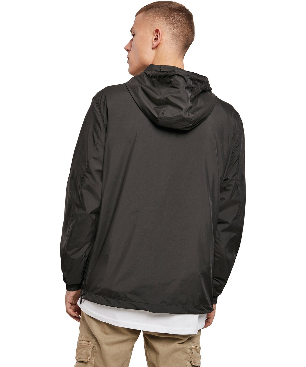 BY096  Basic pullover jacket