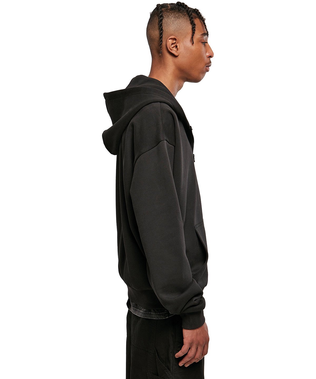 BY192  Ultra heavy zip hoodie