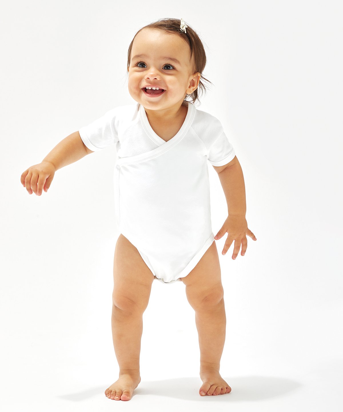 BZ005 Baby organic kimono bodysuit