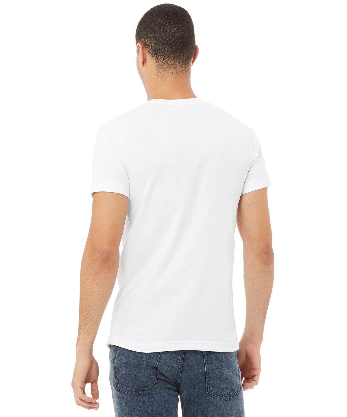 CV009 Unisex Jersey v-neck t-shirt