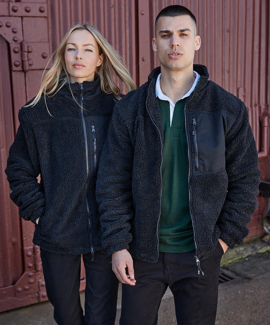 FR854 Recycled sherpa fleece