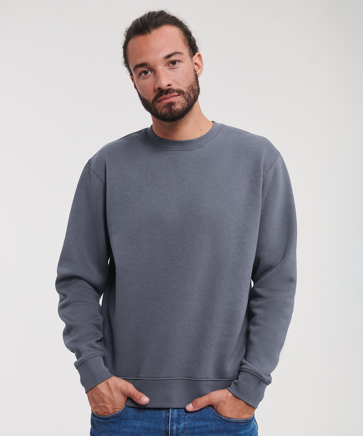 J262M  Set-in sleeve sweatshirt