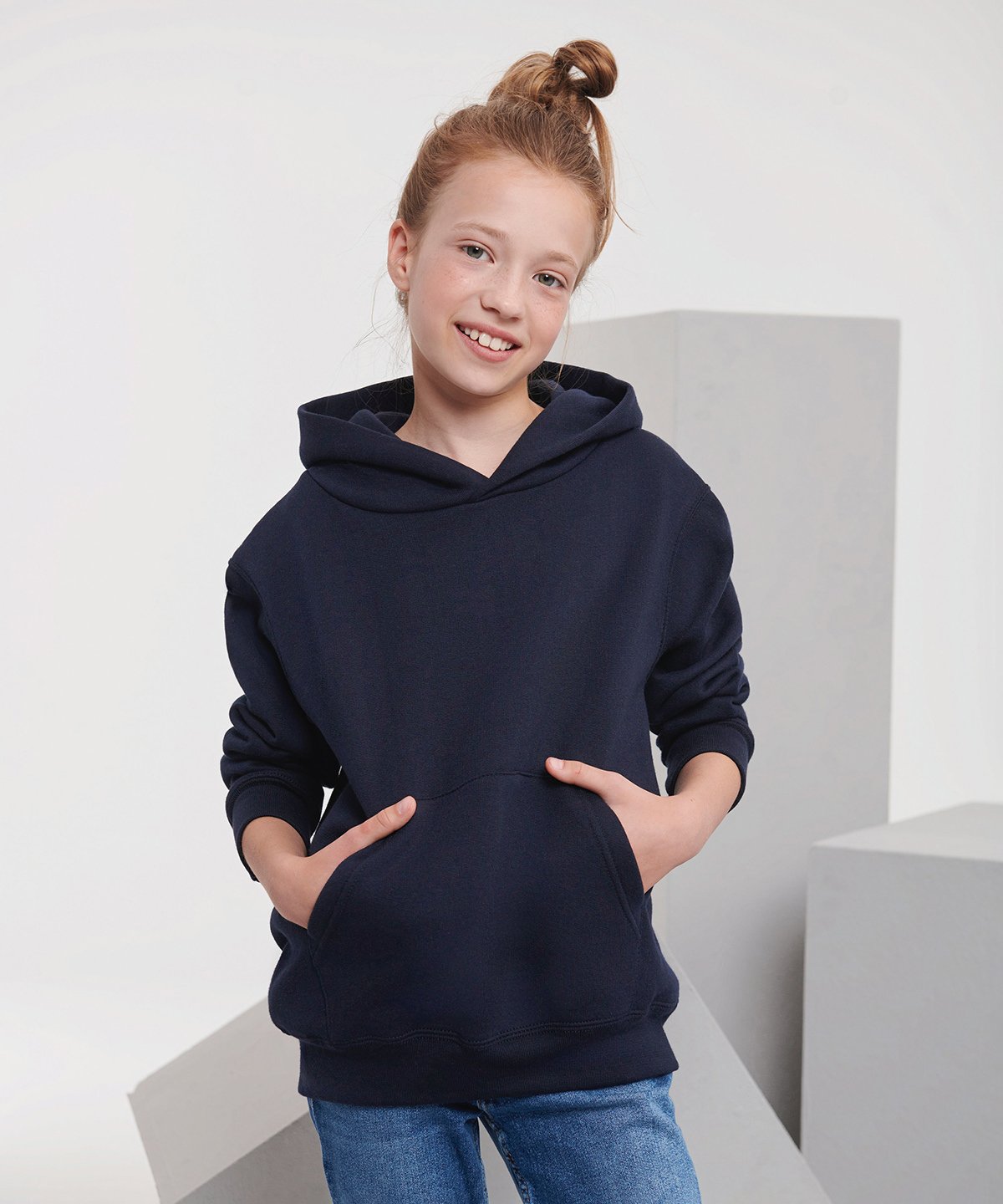 J575B Kids hooded sweatshirt