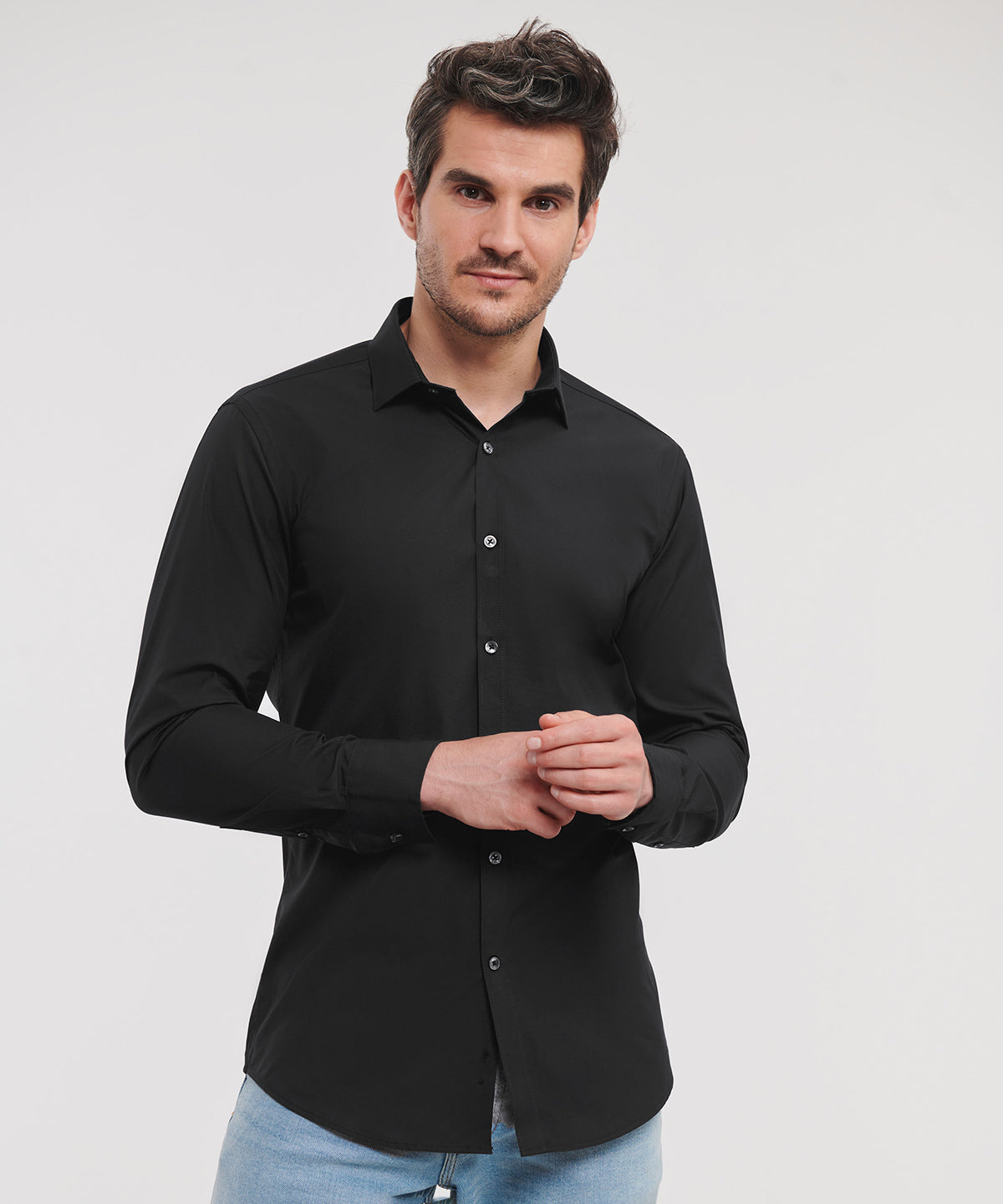 J960M Long sleeve ultimate stretch shirt