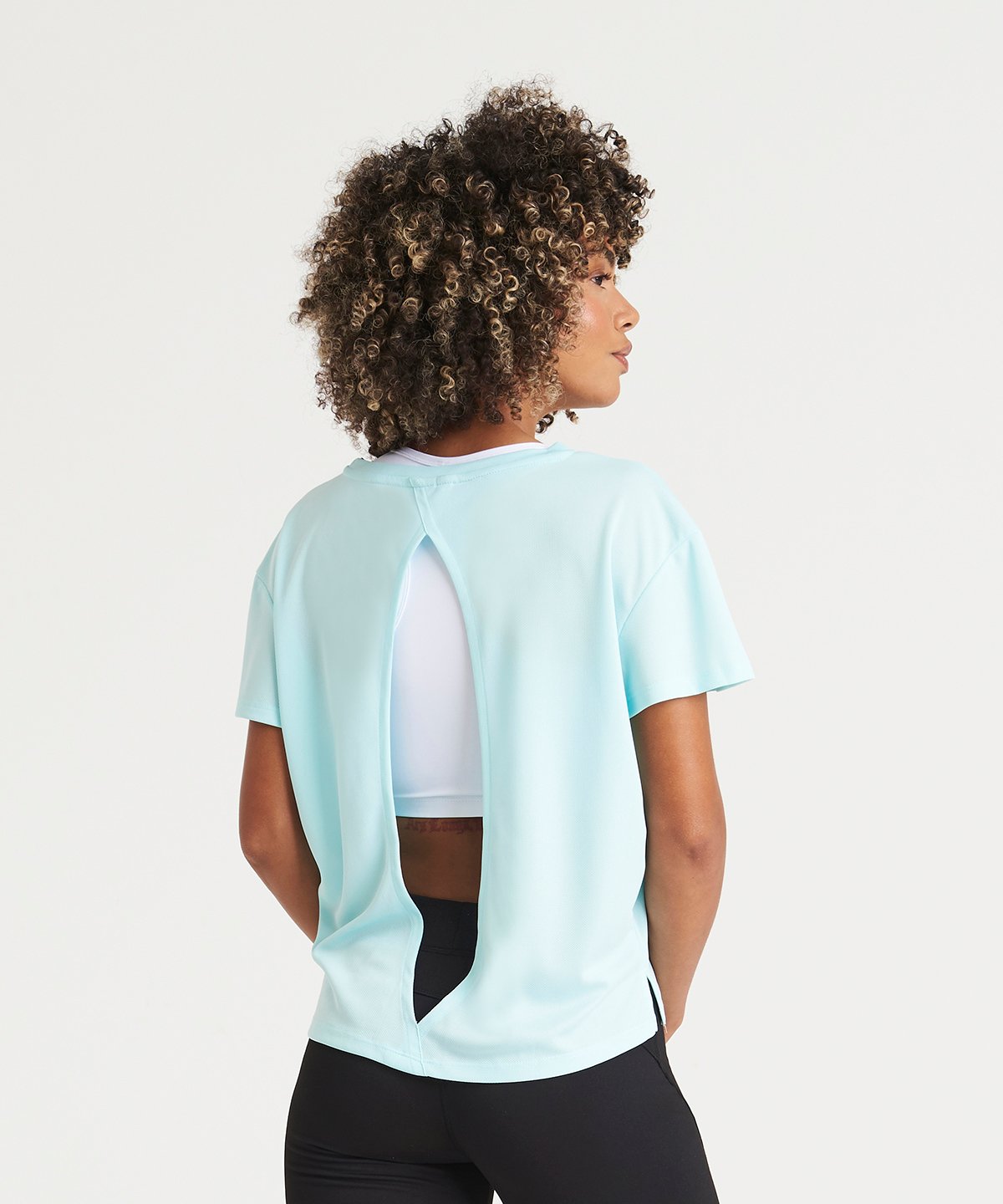 Women's open back T