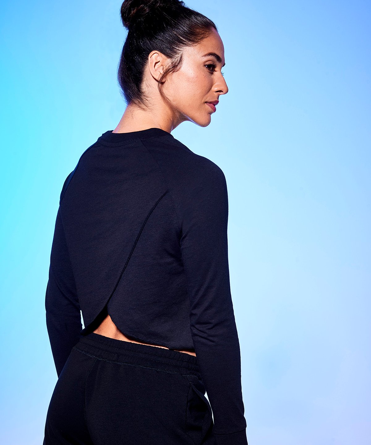 Women's cross back tee