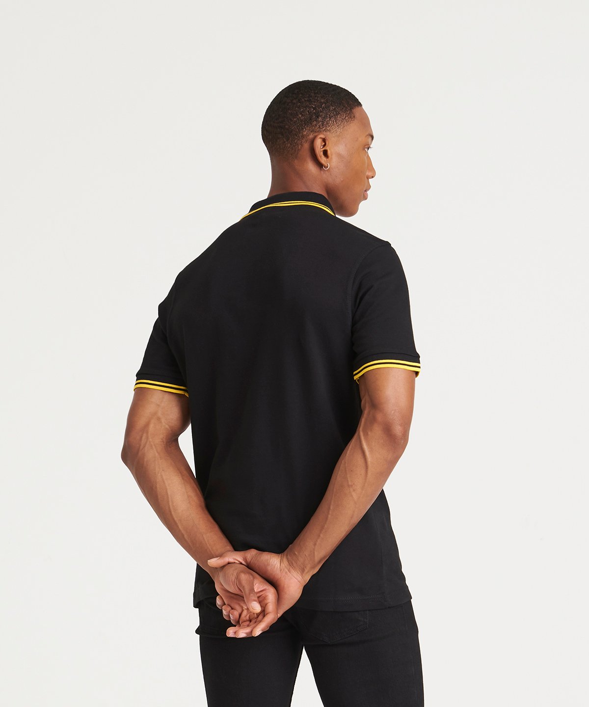 Stretch tipped polo
