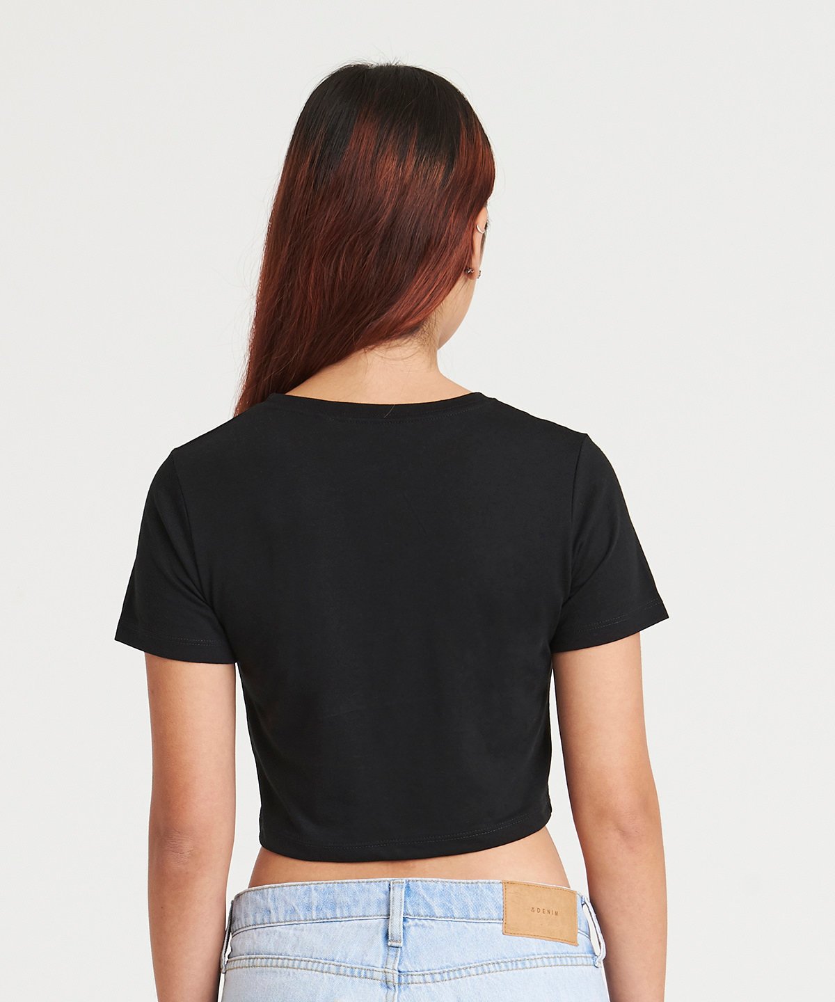 JT006 Women's triblend cropped T