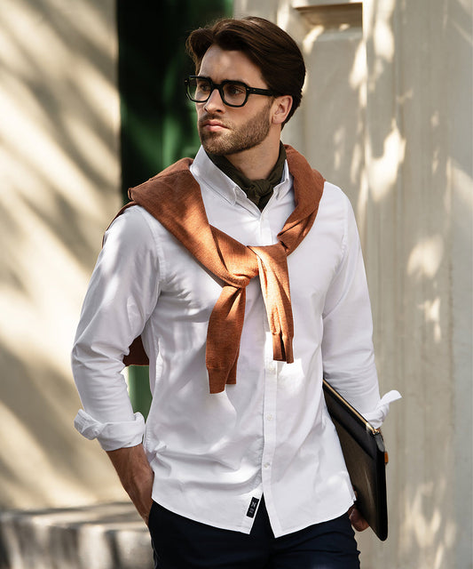 NB66M Rochester Slim Fit – classic Oxford shirt