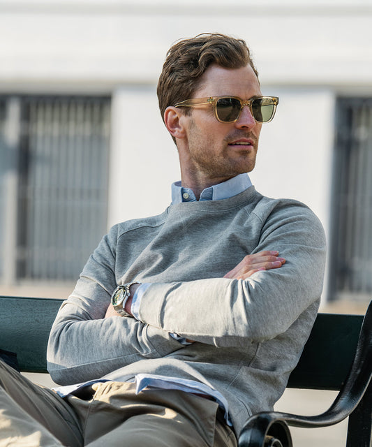 NB87M Newport – luxury lightweight crewneck