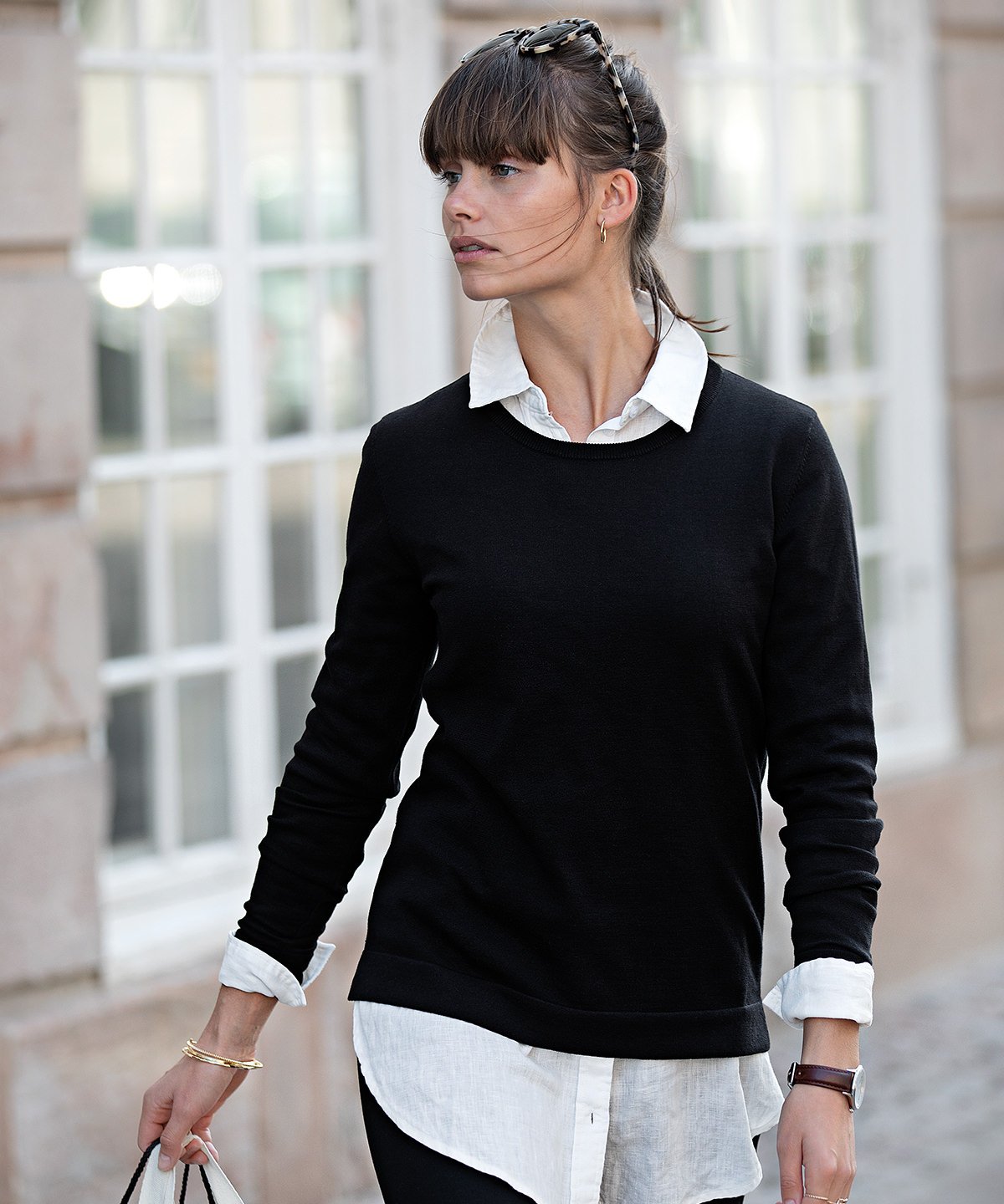 NB94F Women’s Brighton – elegant round neck