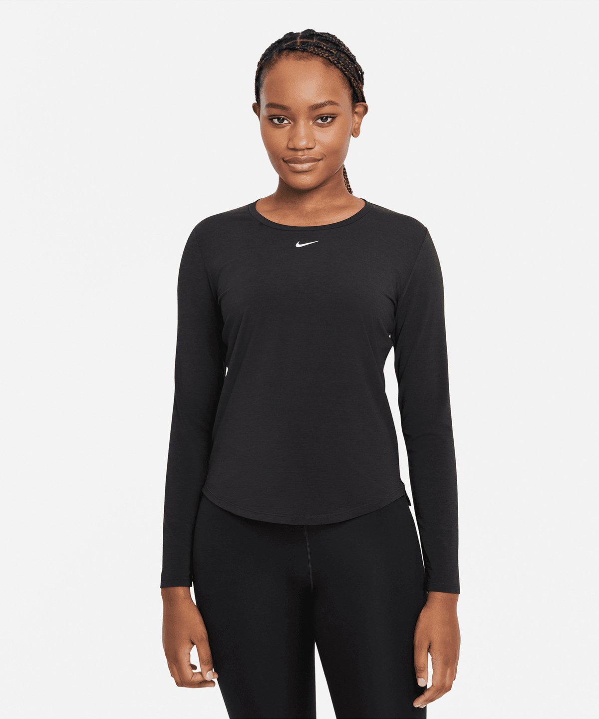 NK378 Women’s Nike One Luxe Dri-FIT long sleeve standard fit top